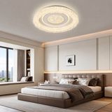 Apliqa Solena 50'lik Yuvarlak Ledli 140 Watt Plafonyer 3 Renkli Avize - Çok Renkli