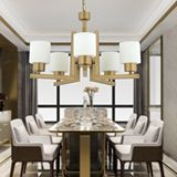 Apliqa Torqu 5 Li Eskitme Boyalı Modern Genç Odası Yatak Odası Salon Avize Altın