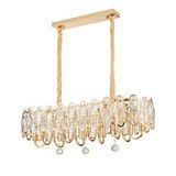 Apliqa Tortes 80'lik Gold Kristal Taşlı Avize