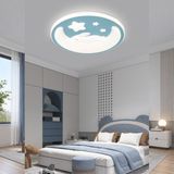 Apliqa Varelli Mavi 120 Watt Plafonyer LED Avize - Çok Renkli