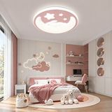 Apliqa Varelli Pembe 120 Watt Plafonyer LED Avize - Çok Renkli