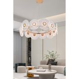 Apliqa Vetro 12'li Yuvarlak Led Salon Avize