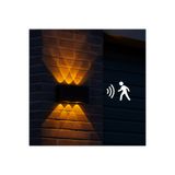 Aplix Vento Üçlü Işık Desenli Sensörlü Duvar Apliği – AP-2906 R {AMBER}