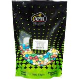 Apm Renkli Kokolin Draje 1 kg Bonıbon - Pastacılık Süsleme 3'li Ekonomik Paket - 3 Adet