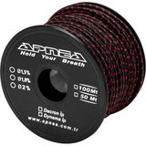 Apnea 2mm Dynema Zıpkın İpi - Kırmızı - Siyah