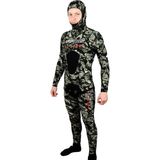 Apnea 3 Mm Legent 3D Kamuflaj Elbise Anatomik Kesim İtalyan Tasarımı Siyah ve Classic Renkler - 2XL