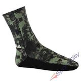 Apnea 3Mm Içi Dışı Jarse Dalış Çorabı Erkek, Kamuflaj, Xl