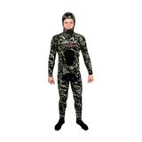 Apnea Apnea 5mm Legend 3D Dalış Elbisesi Erkek, Kamuflaj, XXXL