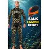 Apnea Legend Rock Camou 5Mm Dalış Elbisesi (498681193) Çok Renkli