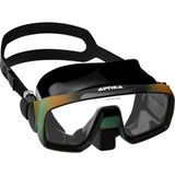 Apnea Ultra Silikon Dalış Maskesi Siyah Geniş Görüş Açılı Tek Lens Tasarımı ile Dayanıklı