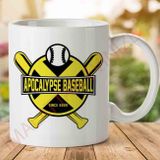Apocalypse Baseball Xmen Baskılı Kupa