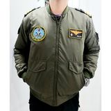 Apoletli Şişme Pilot Montu - S - 48 - Haki
