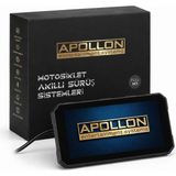 Apollon Ride One 5.5 Motosiklet Carplay Android Auto Gps Navigasyon Sürüş Ekranı - Siyah