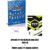 Apotemi Tyt Fen Bilimleri Konu Özeti 2025-26 * Türkiye Geneli Tyt Deneme Hediye!!!