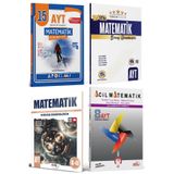 Apotemi Yayınları Apotemi Acil Yayınları Ulti Yayınları Bilgi Sarmal Yayınları AYT Matematik Branş Denemeleri 4'lü Set