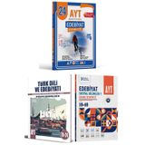 Apotemi Yayınları Apotemi Yayınları Krallar Karması Ulti Yayınları AYT Edebiyat 3'lü Branş Denemeleri Seti