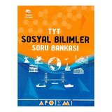 Apotemi Yayınları Sosyal Bilimler TYT Üniversite Hazırlık Tamamı Çözümlü Soru Bankası Tek Kitap