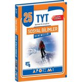 Apotemi Yayınları TYT Sosyal Bilimler 25'li Deneme Üniversite Hazırlık Hedefiyle Tasarlandı