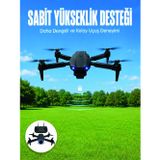 App Kontrollü Mini Drone 4K Hd Kamera, 360° Takla Ve Katlanabilir Tasarım
