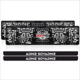 Appcity Isimli Takmatik Pleksi Plakalık (2 Adet)Tsrm2 415063205