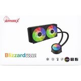 Apphirex Blizzard Argb Fanlı 240MM Beyaz Işlemci Sıvı Soğutucusu Intel/amd Uyumlu Sessiz Sıvı Soğutma