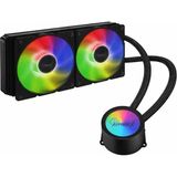 Apphirex Blizzard Argb Fanlı 240MM Siyah Işlemci Sıvı Soğutucusu Intel/amd Uyumlu Sessiz Sıvı Soğutma