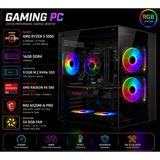 Apphirex Blood X85 Ryzen 5 5500 16GB Ram 512GB M2 SSD RX580 8gb Masaüstü Oyun Bilgisayarı