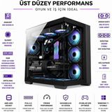 Apphirex Prestige X79 Ryzen 7 9800X3D / Msı B650M-B / Msi RTX5070 12GB / 32GB Ddr5 6000MHZ / 1tb M.2 SSD / 360MM Sıvı Soğutma Masaüstü Oyuncu Bilgisayarı
