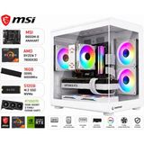 Apphirex Rosa X87 Ryzen 7 7800X3D / Msi B650M-B / RTX5070 12GB 3x / 16GB Ddr5 6000MHZ Ram / 512GB M2 SSD Beyaz Masaüstü Oyuncu Bilgisayaro