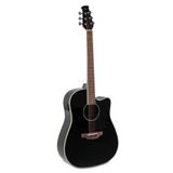 Applause E-akustik gitar Wood Classics AED96-5HG Black Gloss Electro