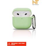 Apple Airpods 4. Nesil Uyumlu Liquid Silikon Tıpalı Kılıf - Açık Yeşil