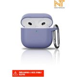 Apple Airpods 4. Nesil Uyumlu Liquid Silikon Tıpalı Kılıf - Lavender