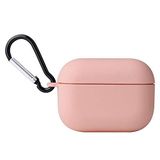 Apple Airpods ile Uyumlu Pro Kılıf Zore Airbag Silikon Pembe Açık