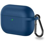 Apple Airpods Pro 2 Kulaklık Kılıfı Silikon Kılıf - Lacivert - Gri