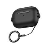 Apple Airpods Pro 3. Nesil İle Uyumlu Kılıf Kulaklık Dizayn Defens Case Siyah