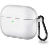 Apple Airpods Pro Kulaklık Kılıfı Silikon Kılıf - Şeffaf