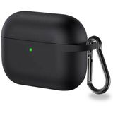 Apple Airpods Pro Kulaklık Kılıfı Silikon Kılıf - Siyah