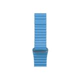 Apple Deri Mavi Saat Kordonu, 42,44,45,49 Mm