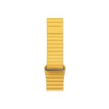 Apple Deri Sarı Saat Kordonu, 38,40,41 Mm