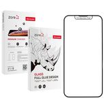 Apple ile Uyumlu iPhone 15 Plus Rika Premium Temperli Cam Ekran Koruyucu Siyah