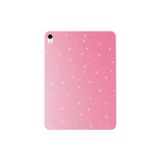Apple iPad 10.9 2022 (10.Nesil) Uyumlu Simli Parlak Görünümlü Zore Tablet Koton Kılıf Pembe
