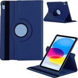 Apple iPad 10. Nesil / iPad A16 Uyumlu 10,9 Inç Döner Standlı Tablet Kılıfı - Lacivert