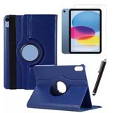 Apple İpad 10. Nesil / İpad A16 Uyumlu 10,9 İnç Tablet Kılıfı Cam Kalem Set