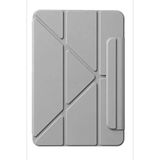 Apple Ipad 2025 10.9 10.nesil (A16) Edz Manyetik Standlı Tablet Kılıfı - Gri