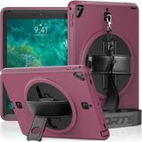 Apple iPad 5 Air 9.7 Kılıf Strap-C Otterbox Tablet Kapak - Mürdüm