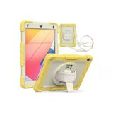 Apple iPad 5 Air 9.7 Kılıf Strap New Tablet Kapak - Sarı