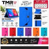 Apple iPad (5. Nesil) 10 Inç Universal Tablet Kılıfı Mavi