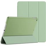 Apple Ipad 8. Ve 9. Nesil 2020 /2021 10.2 Inç Tablet Flip Smart Standlı Akıllı Kılıf Smart Cover acik-yesil