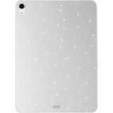 Apple iPad Air 10.9 2020 (4 Nesil) Simli Parlak Görünümlü Uyumlu Nrtk Tablet Koton Kılıf-Gümüş