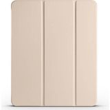 Apple iPad Air 11 2025 M3 Smart Folio Cover Akıllı Uyku Modlu Pu Deri Standlı Tablet Kılıfı - Gold